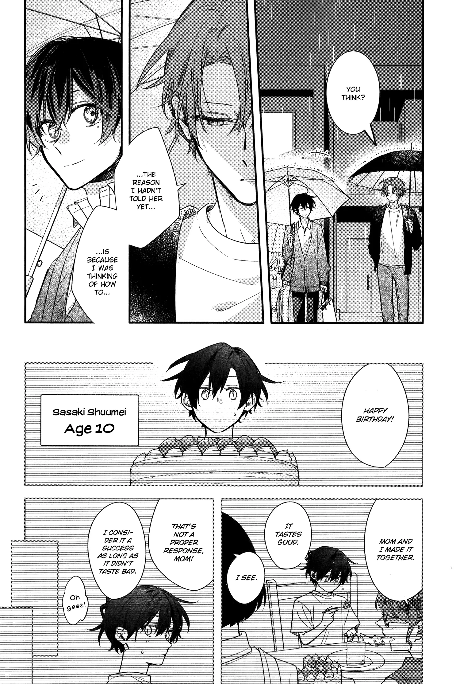 Sasaki and Miyano chapter 50 page 20