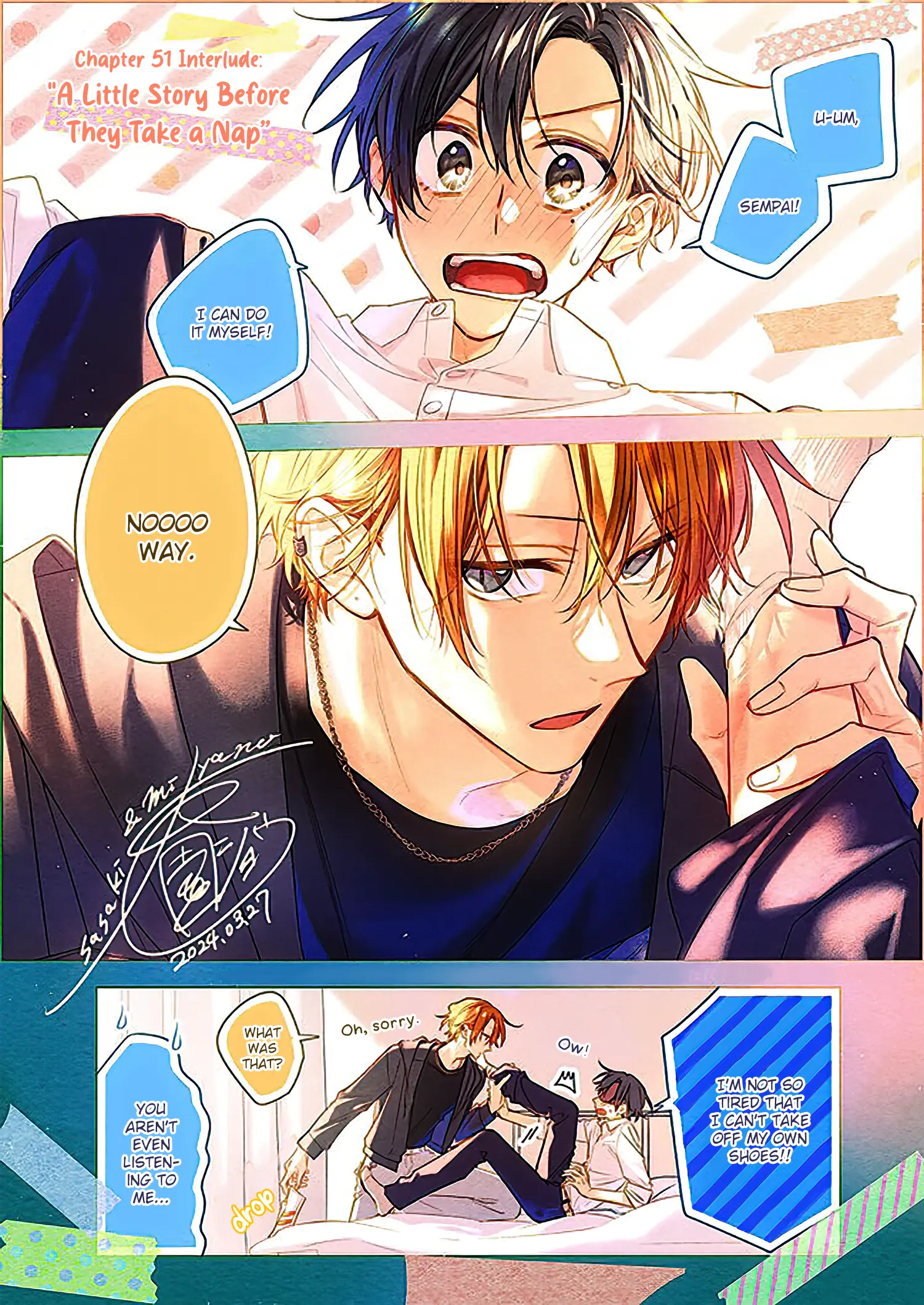 Sasaki and Miyano chapter 51.5 page 7