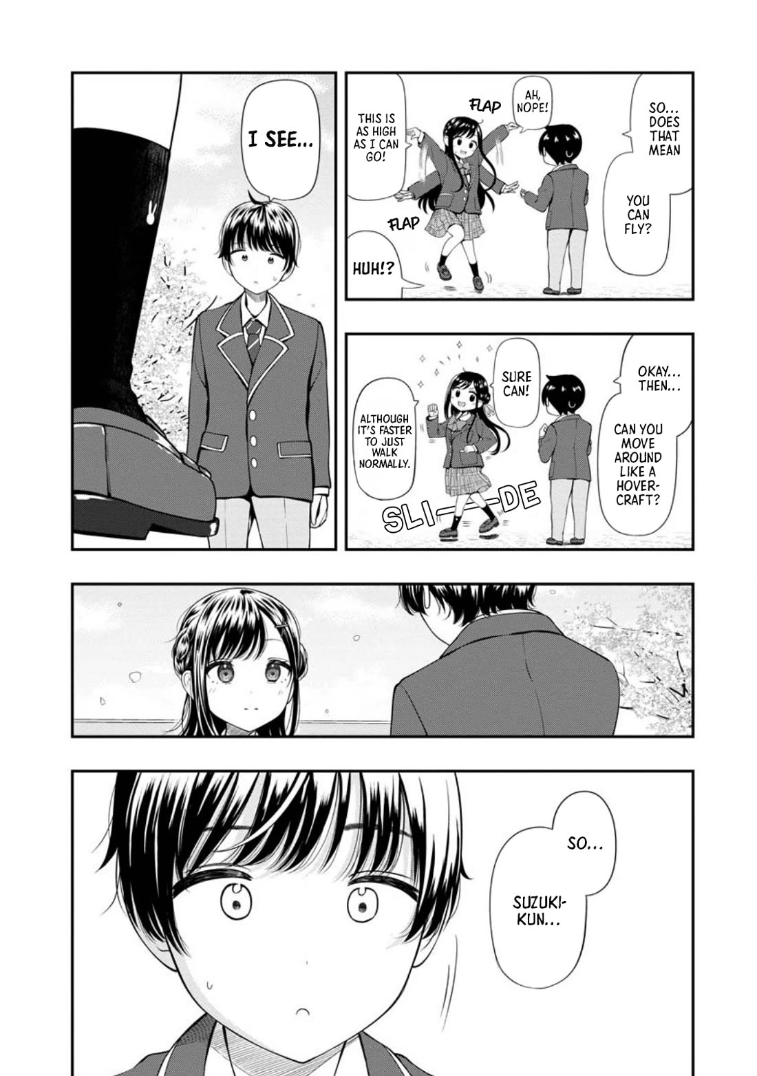 Sasaki-san Is Just a Little Bit Amazing. chapter 1 page 8