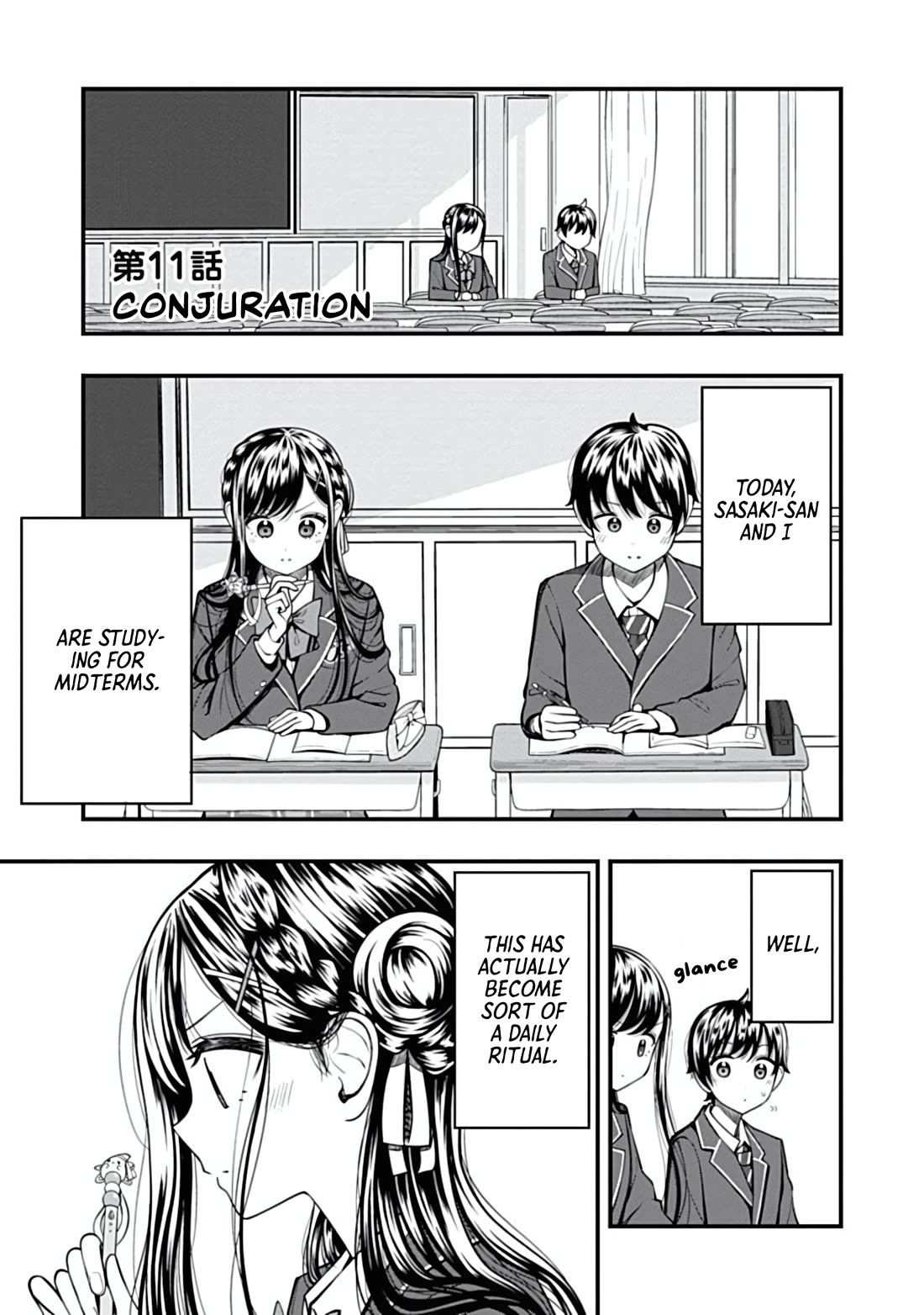 Sasaki-san Is Just a Little Bit Amazing. chapter 11 page 1