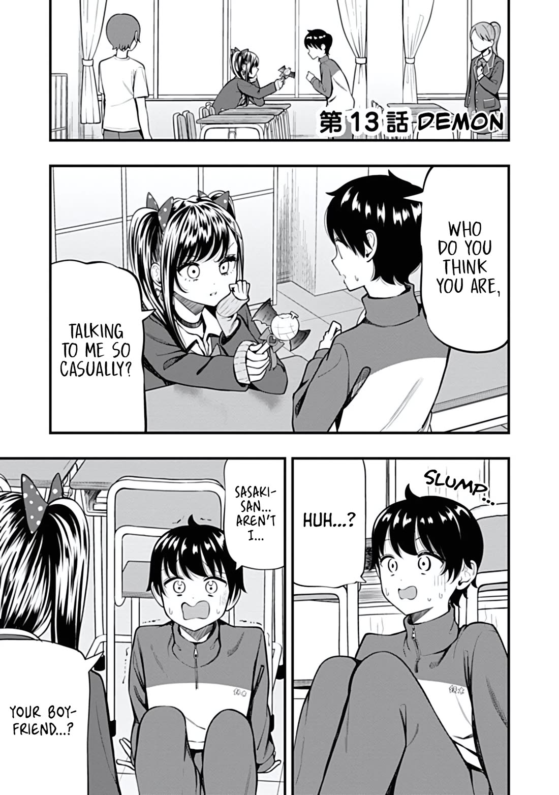 Sasaki-san Is Just a Little Bit Amazing. chapter 13 page 1