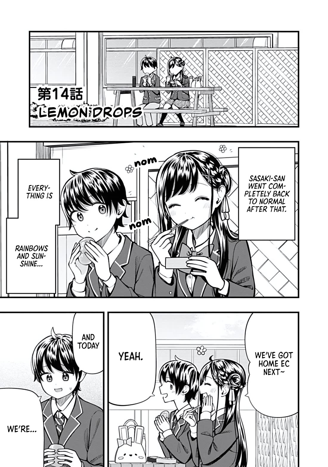 Sasaki-san Is Just a Little Bit Amazing. chapter 14 page 1