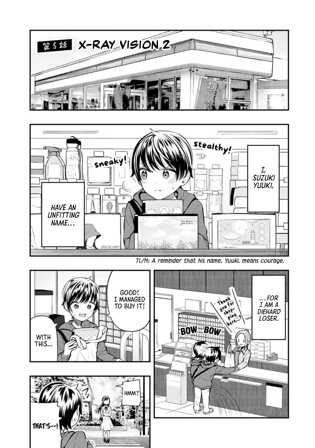 Sasaki-san Is Just a Little Bit Amazing. chapter 5 page 1