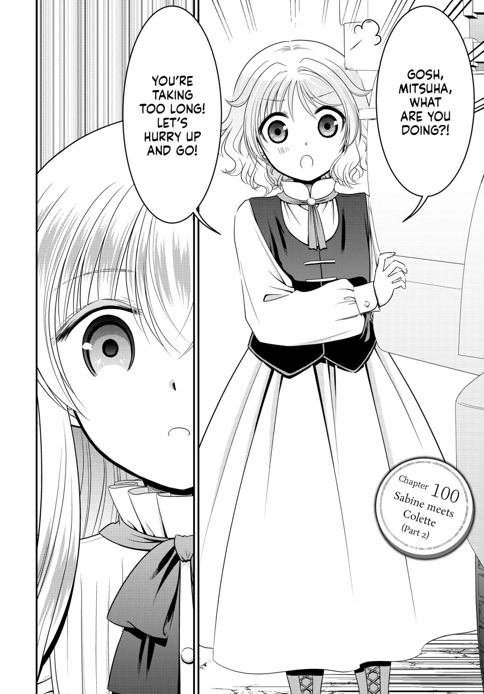 Saving 80,000 Gold Coins in the Different World for My Old Age chapter 100 page 1