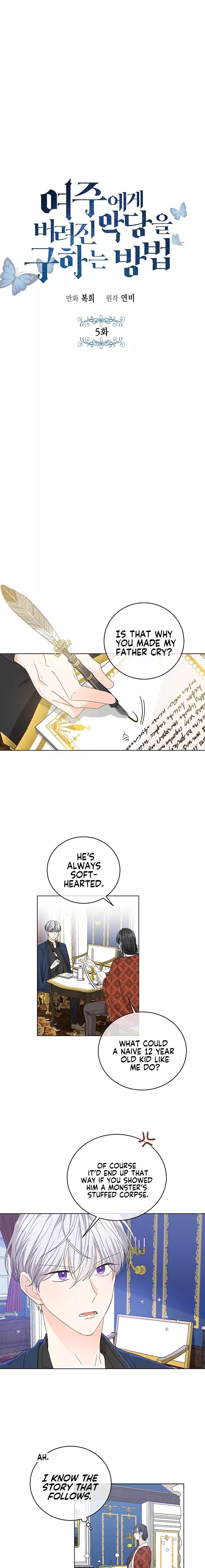 Saving the Villain Who was Abandoned by the Female Lead chapter 5 page 3