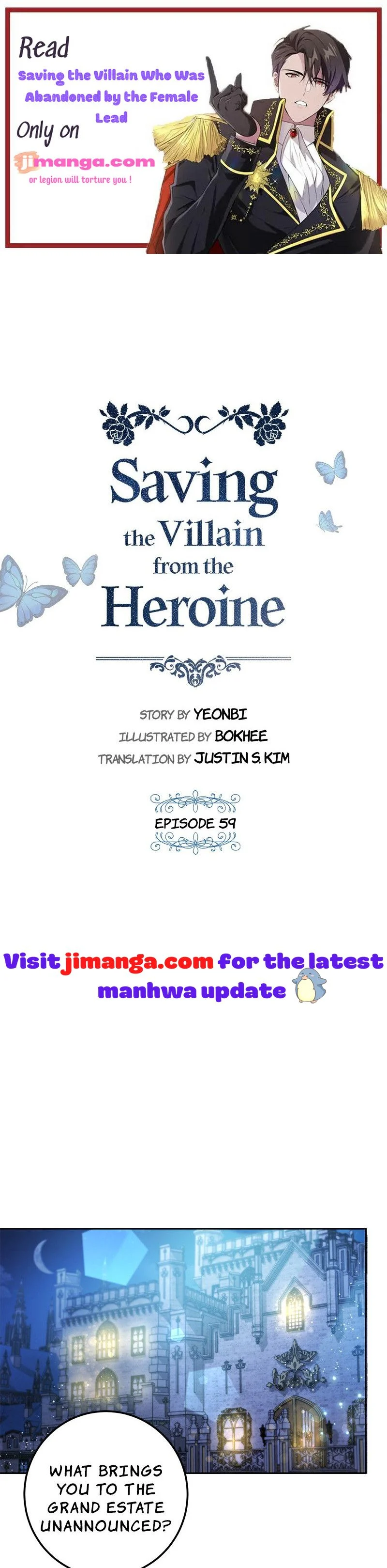 Saving the Villain Who was Abandoned by the Female Lead chapter 59.5 page 1