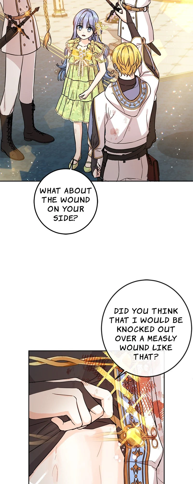 Saving the Villain Who was Abandoned by the Female Lead chapter 59.5 page 34