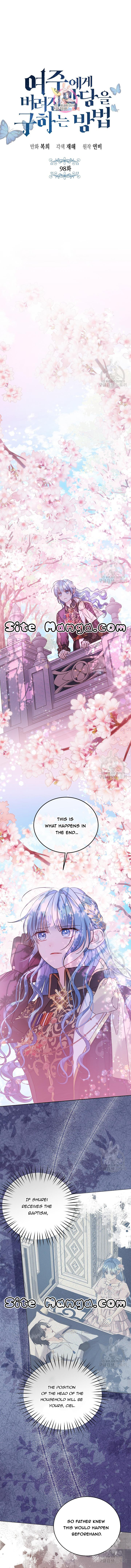 Saving the Villain Who was Abandoned by the Female Lead chapter 98 page 1