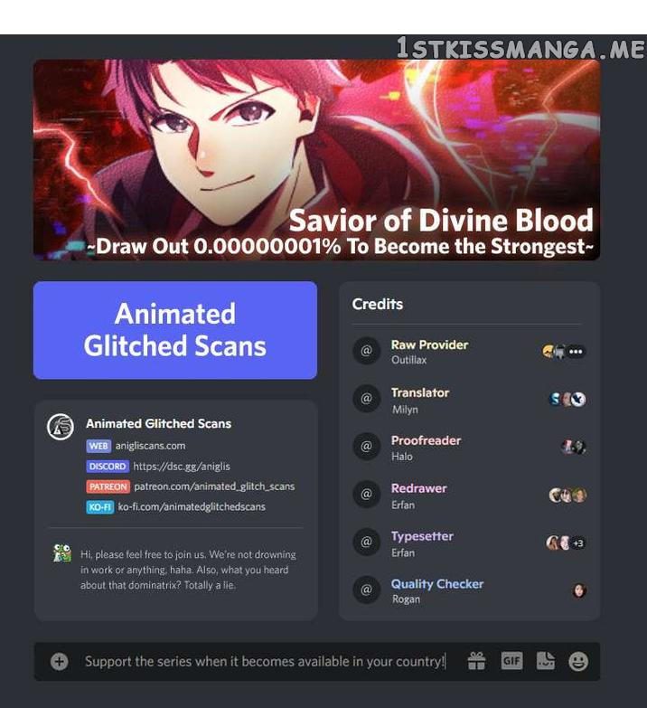 Savior of Divine Blood ~Draw Out 0.00000001% To Become the Strongest~ chapter 22 page 1