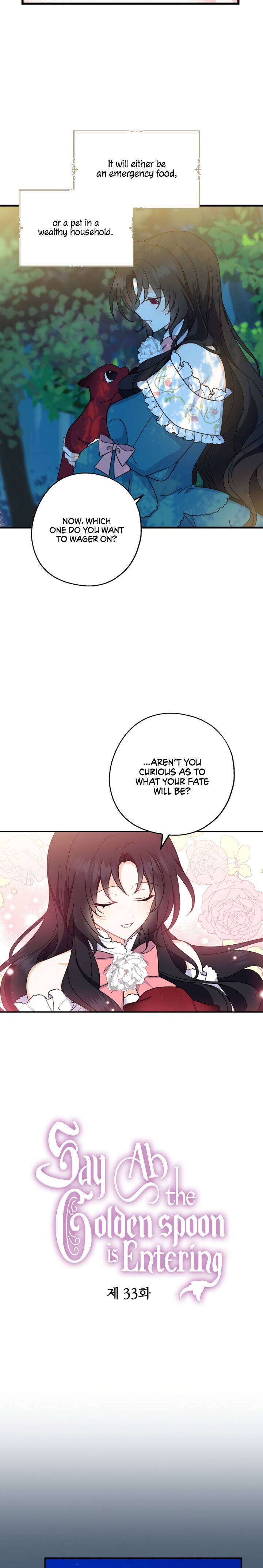 Say Ah, the Golden Spoon is Entering chapter 33 page 14