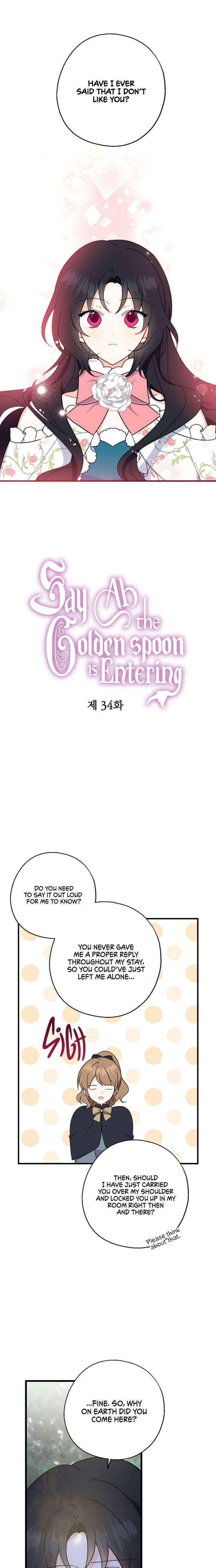 Say Ah, the Golden Spoon is Entering chapter 34 page 10