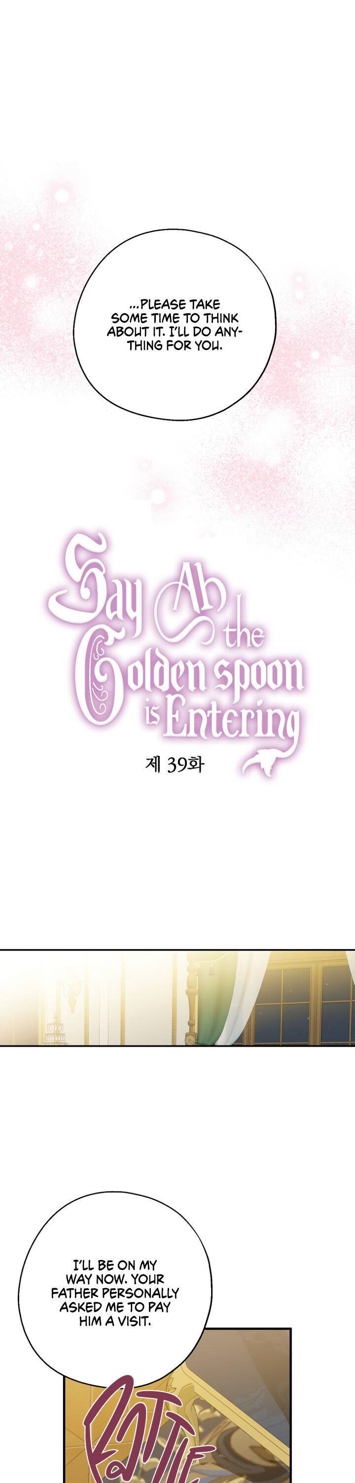 Say Ah, the Golden Spoon is Entering chapter 39 page 15