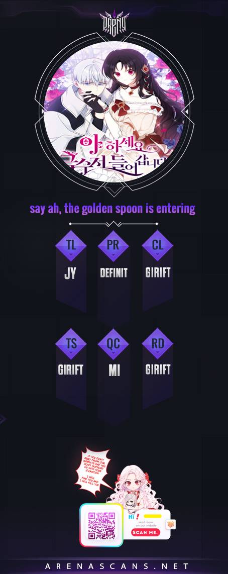 Say Ah, the Golden Spoon is Entering chapter 61 page 1
