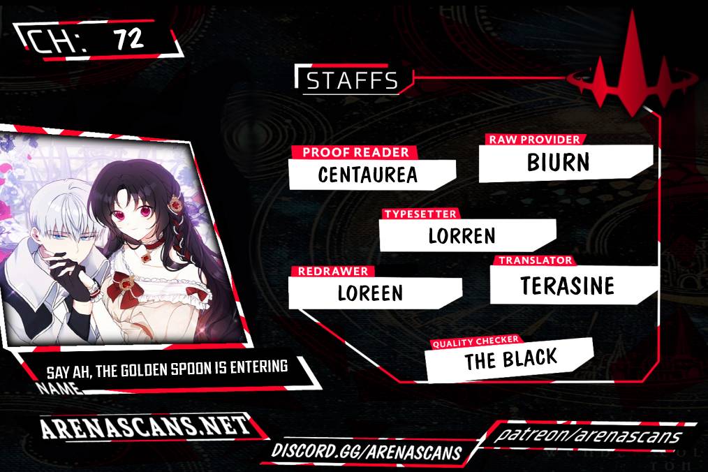 Say Ah, the Golden Spoon is Entering chapter 72 page 1