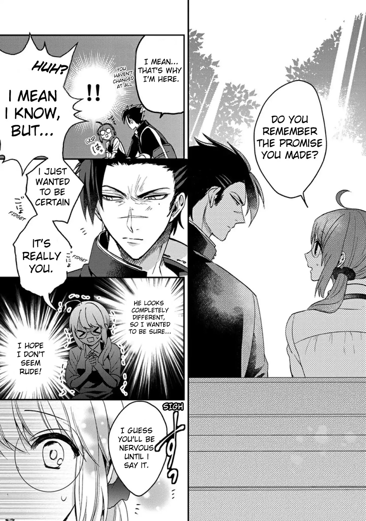 Scary Face High Schooler and Miss Plain Jane chapter 1 page 11