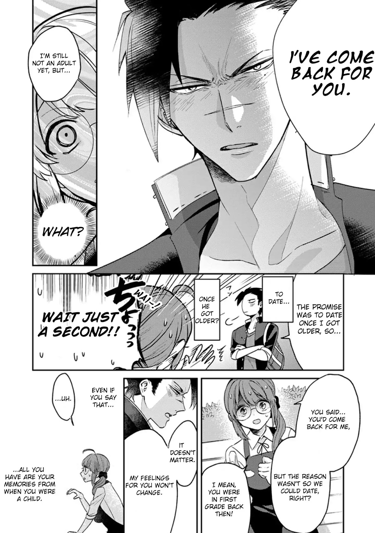 Scary Face High Schooler and Miss Plain Jane chapter 1 page 12