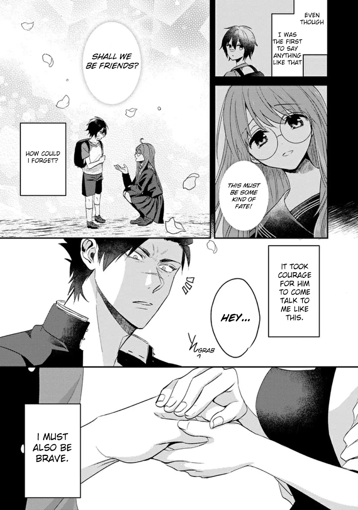 Scary Face High Schooler and Miss Plain Jane chapter 1 page 15