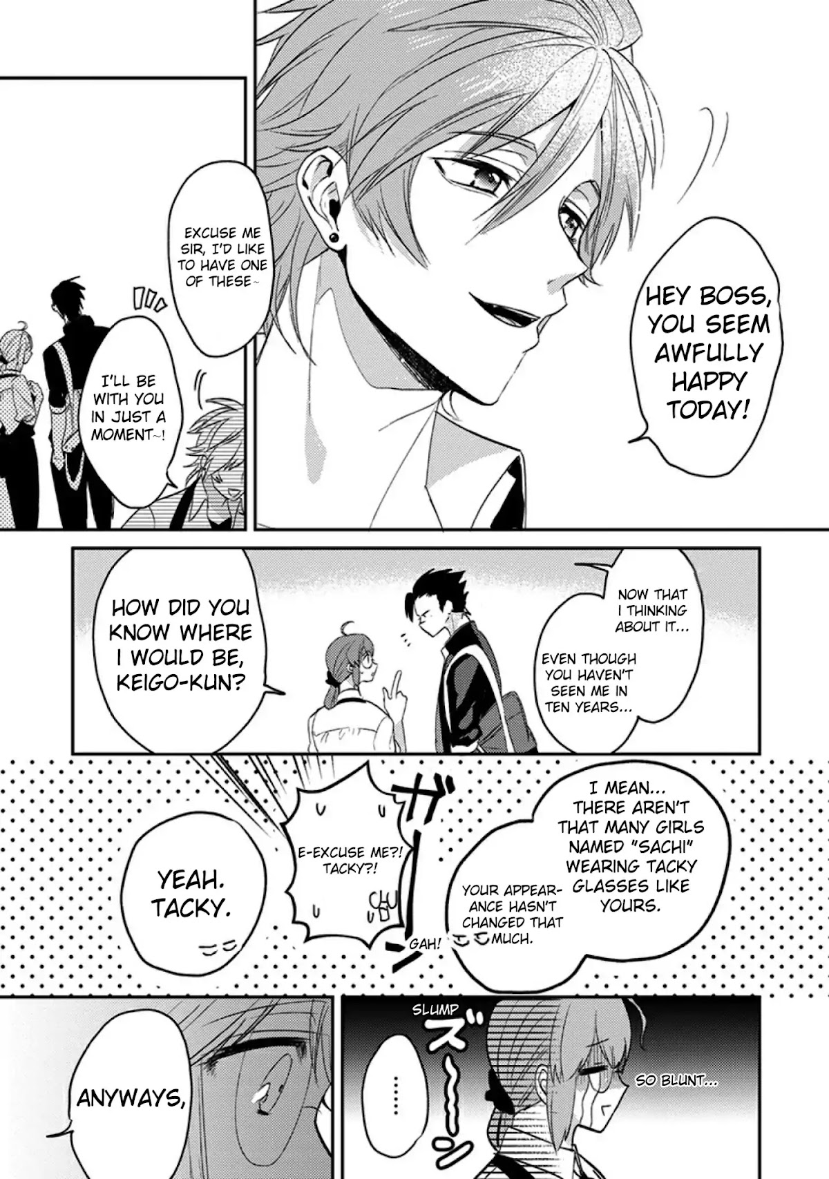 Scary Face High Schooler and Miss Plain Jane chapter 1 page 19