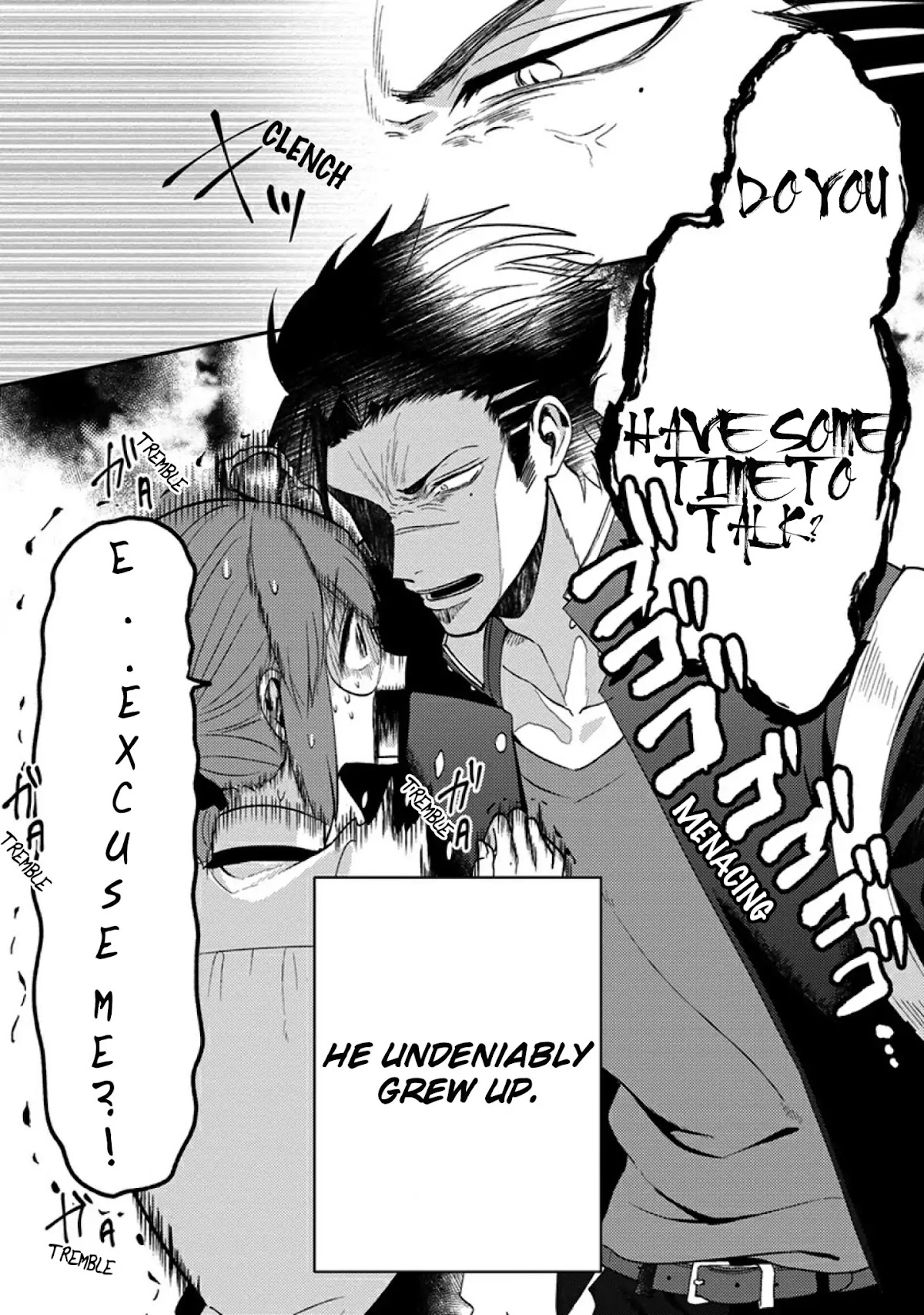 Scary Face High Schooler and Miss Plain Jane chapter 1 page 6