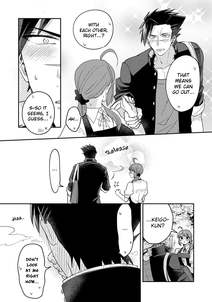 Scary Face High Schooler and Miss Plain Jane chapter 10 page 18