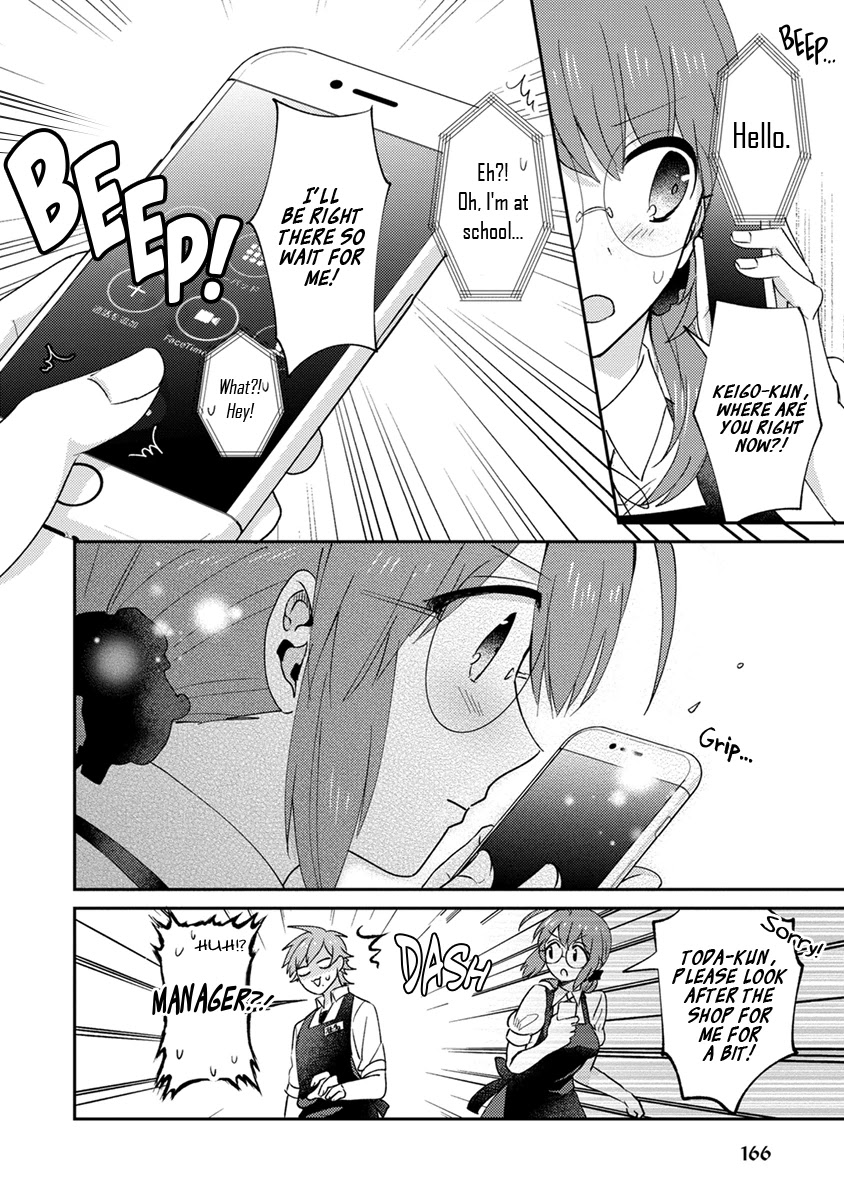 Scary Face High Schooler and Miss Plain Jane chapter 10 page 4