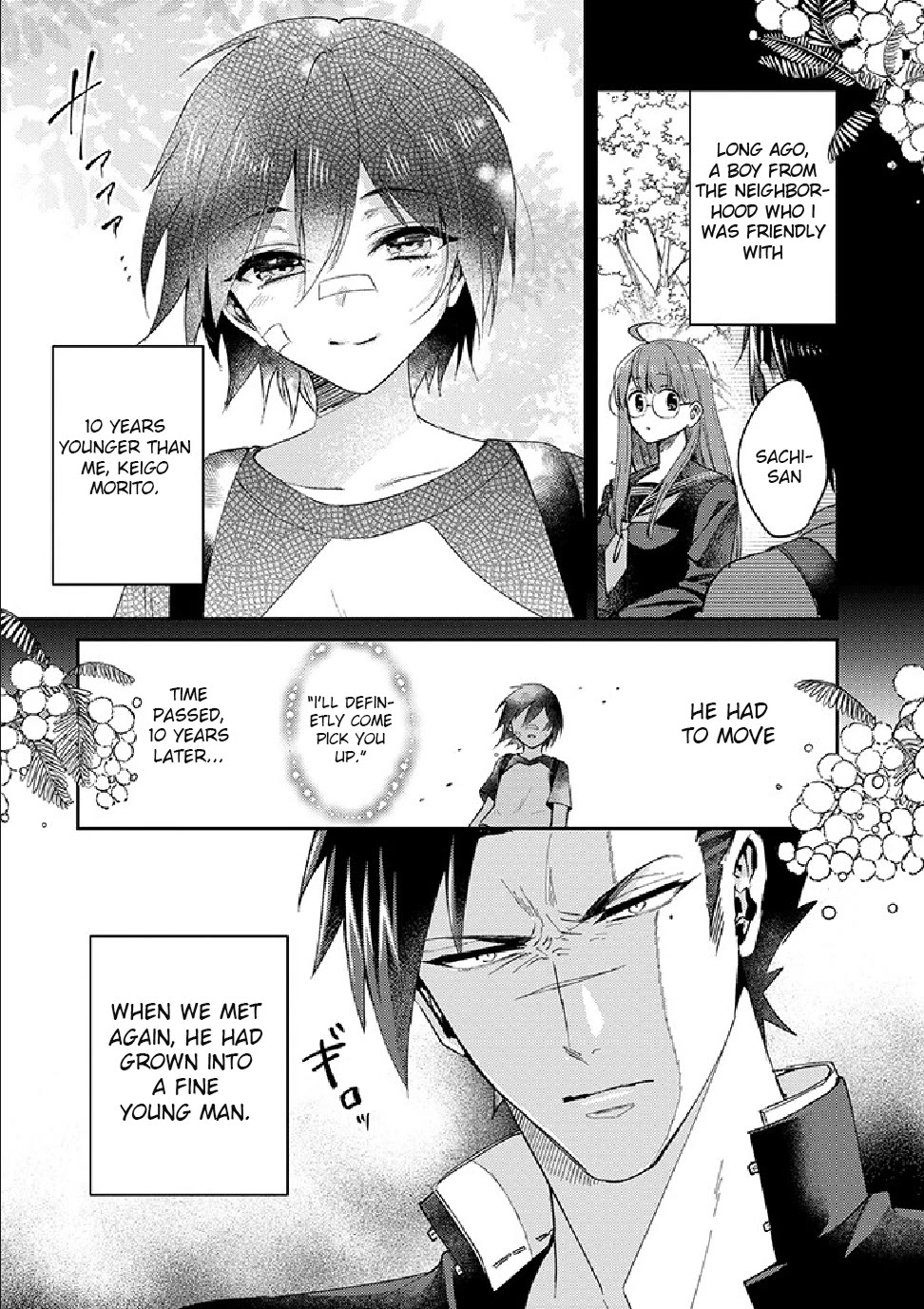 Scary Face High Schooler and Miss Plain Jane chapter 11 page 1