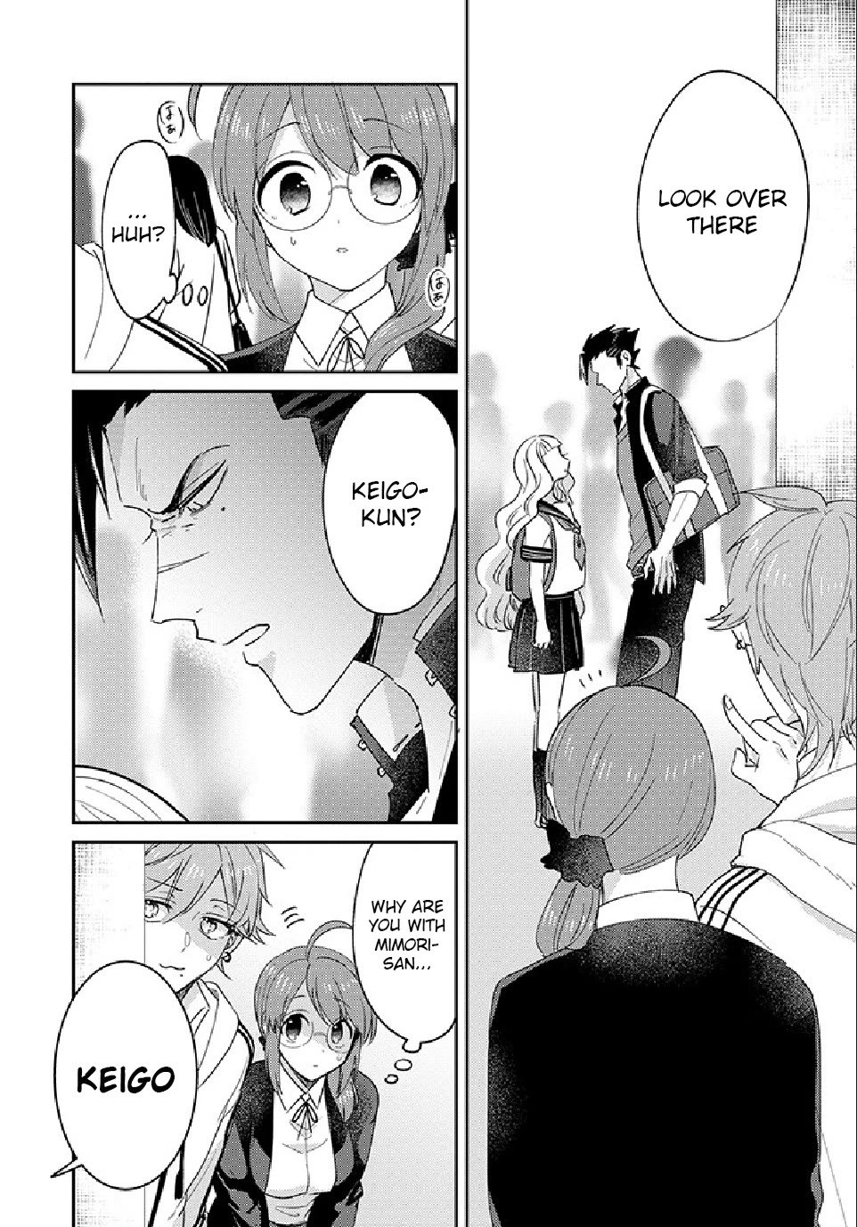 Scary Face High Schooler and Miss Plain Jane chapter 11 page 8