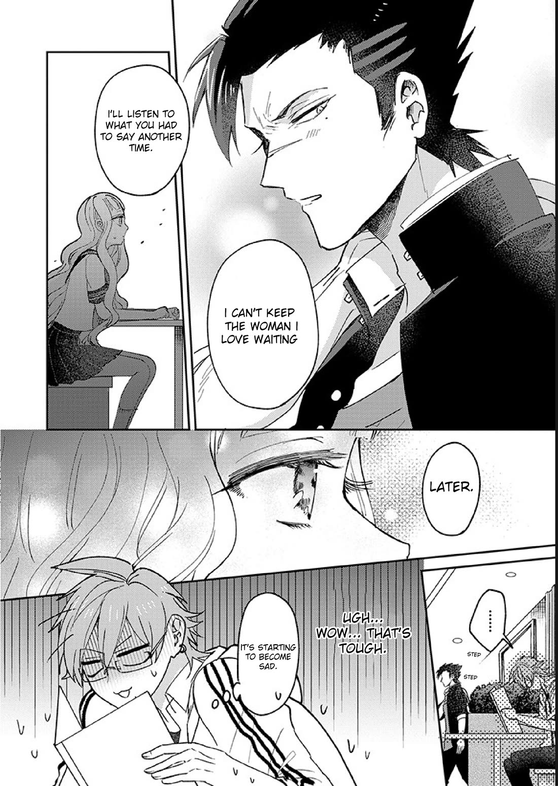 Scary Face High Schooler and Miss Plain Jane chapter 12 page 12