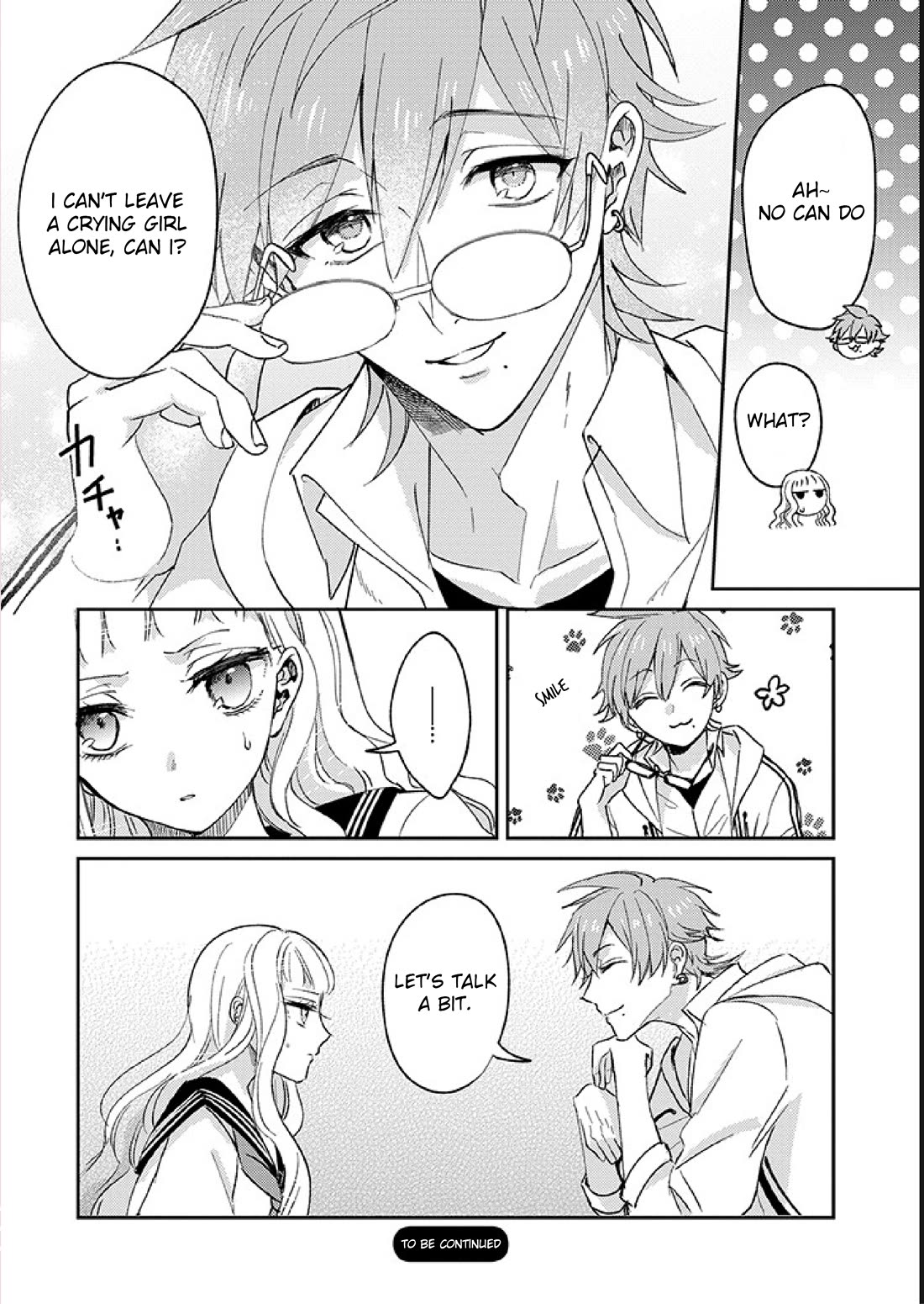 Scary Face High Schooler and Miss Plain Jane chapter 12 page 16