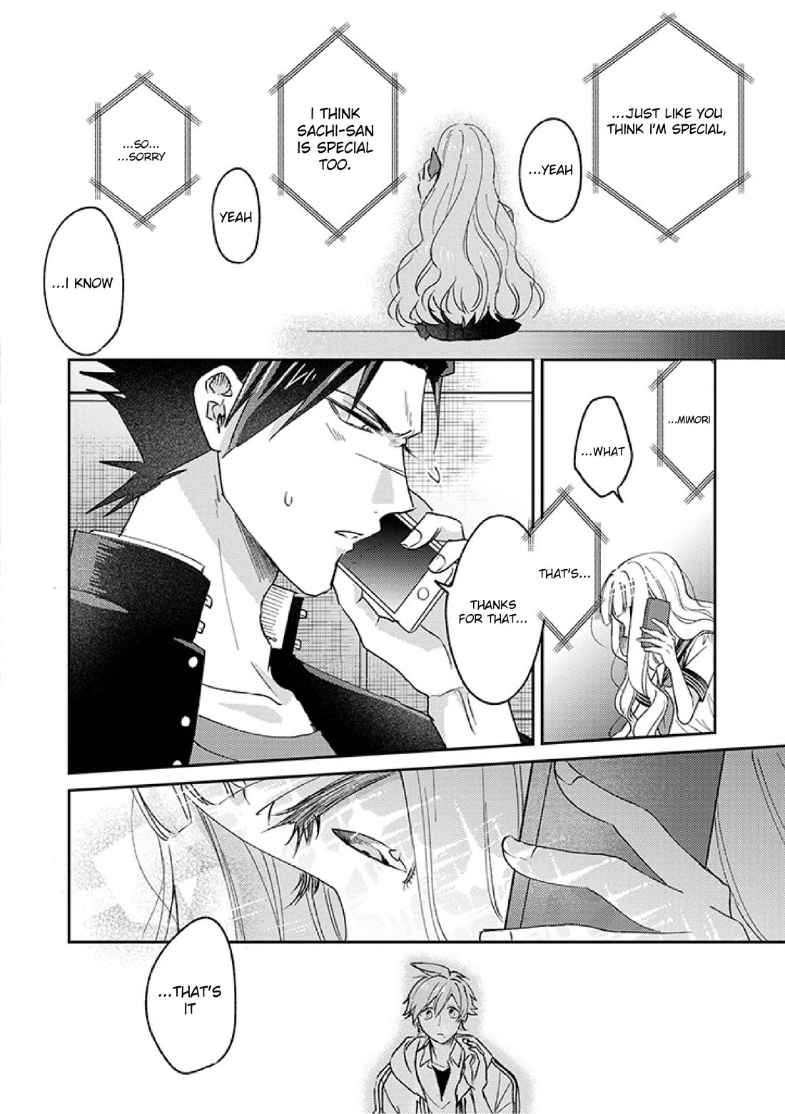 Scary Face High Schooler and Miss Plain Jane chapter 13 page 10