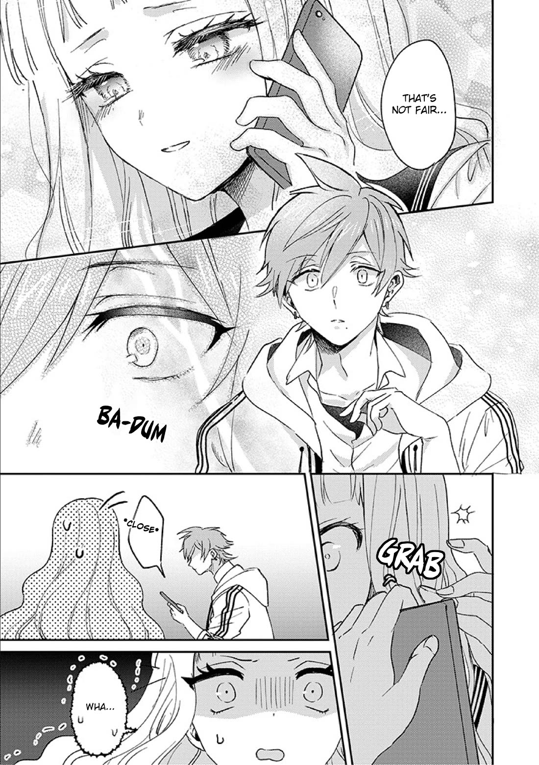 Scary Face High Schooler and Miss Plain Jane chapter 13 page 11