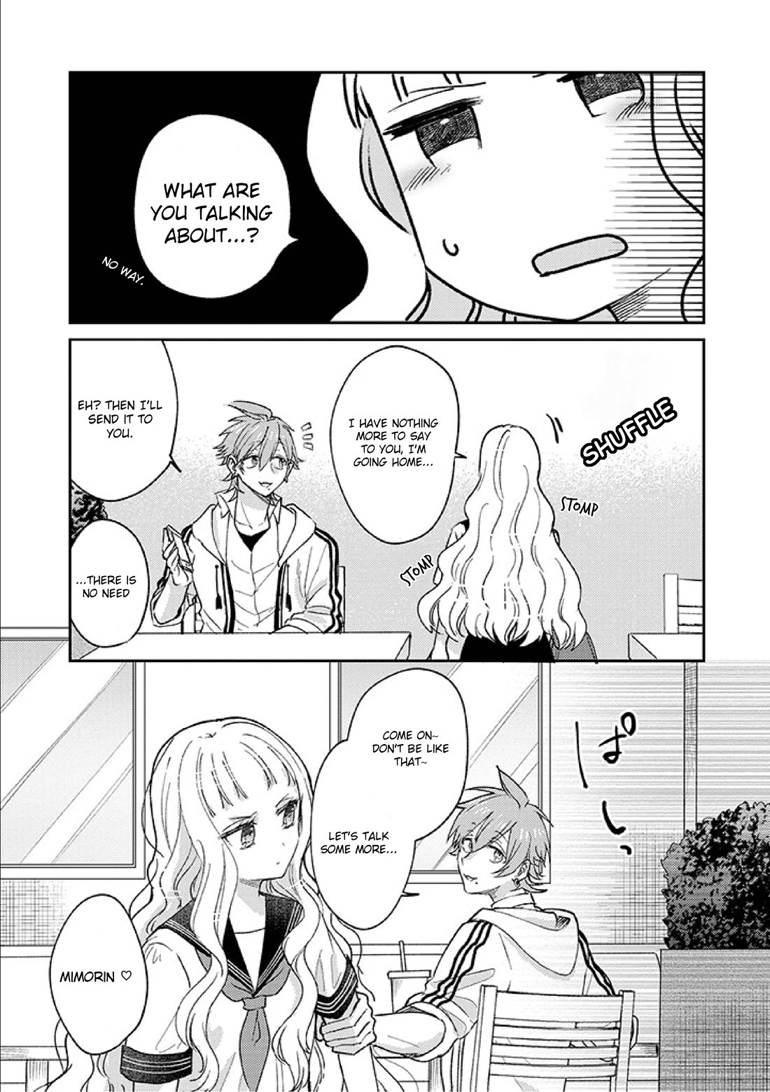 Scary Face High Schooler and Miss Plain Jane chapter 13 page 15