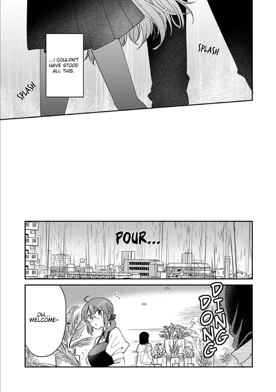 Scary Face High Schooler and Miss Plain Jane chapter 13 page 17