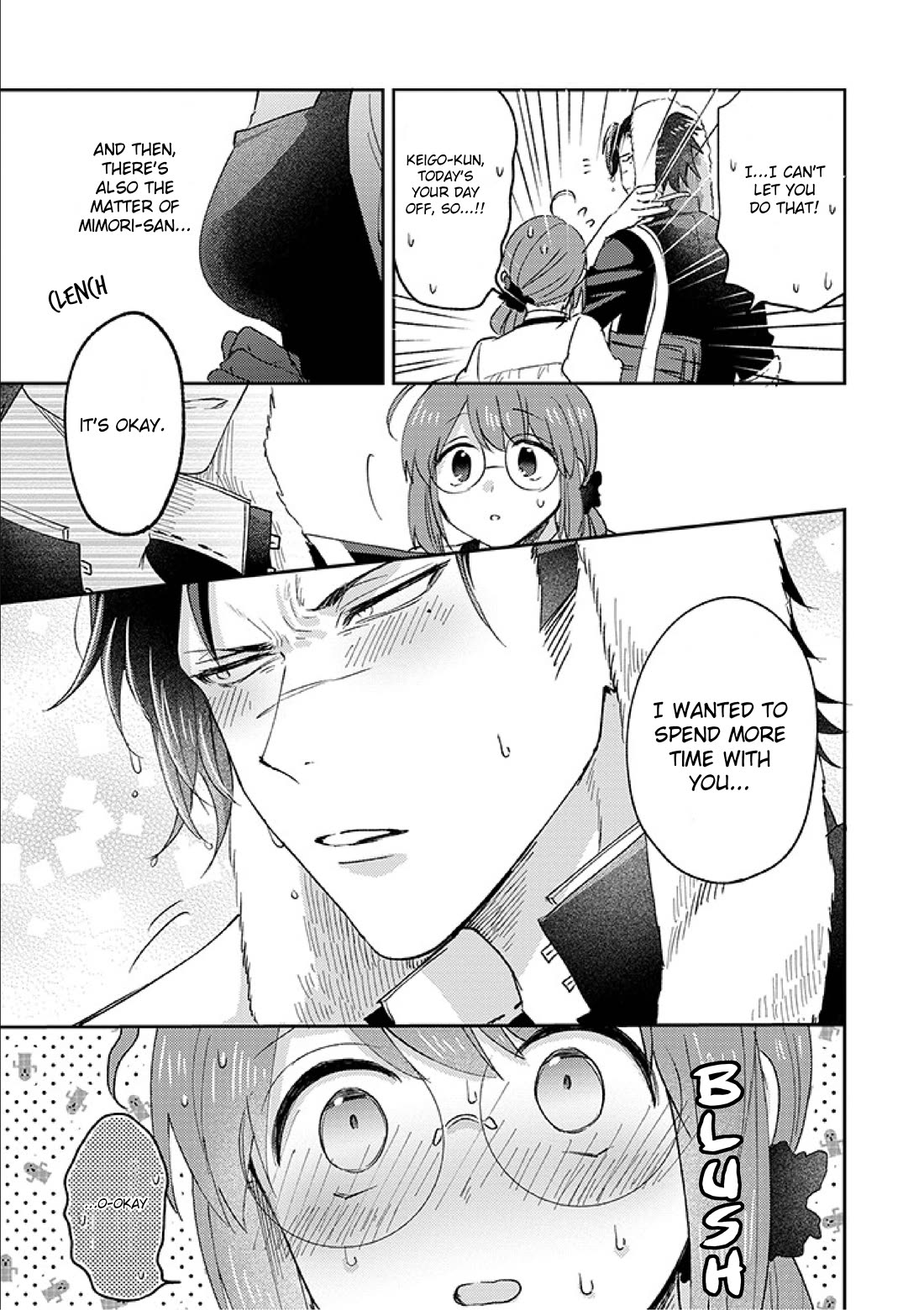 Scary Face High Schooler and Miss Plain Jane chapter 13 page 19