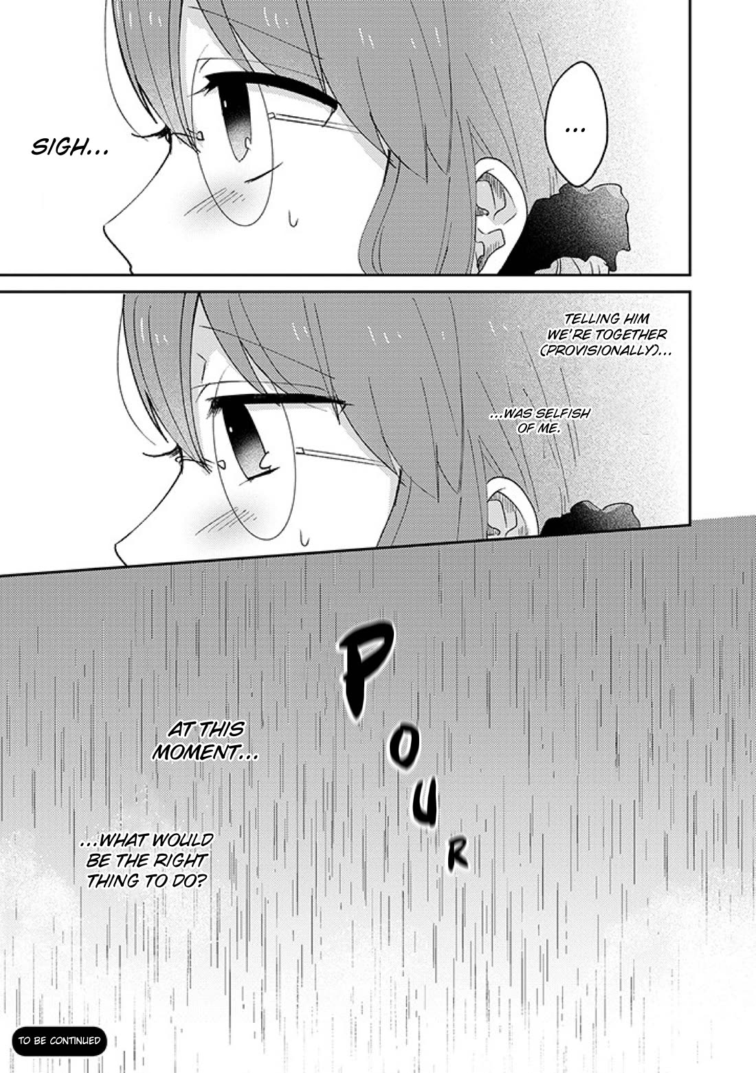 Scary Face High Schooler and Miss Plain Jane chapter 13 page 21