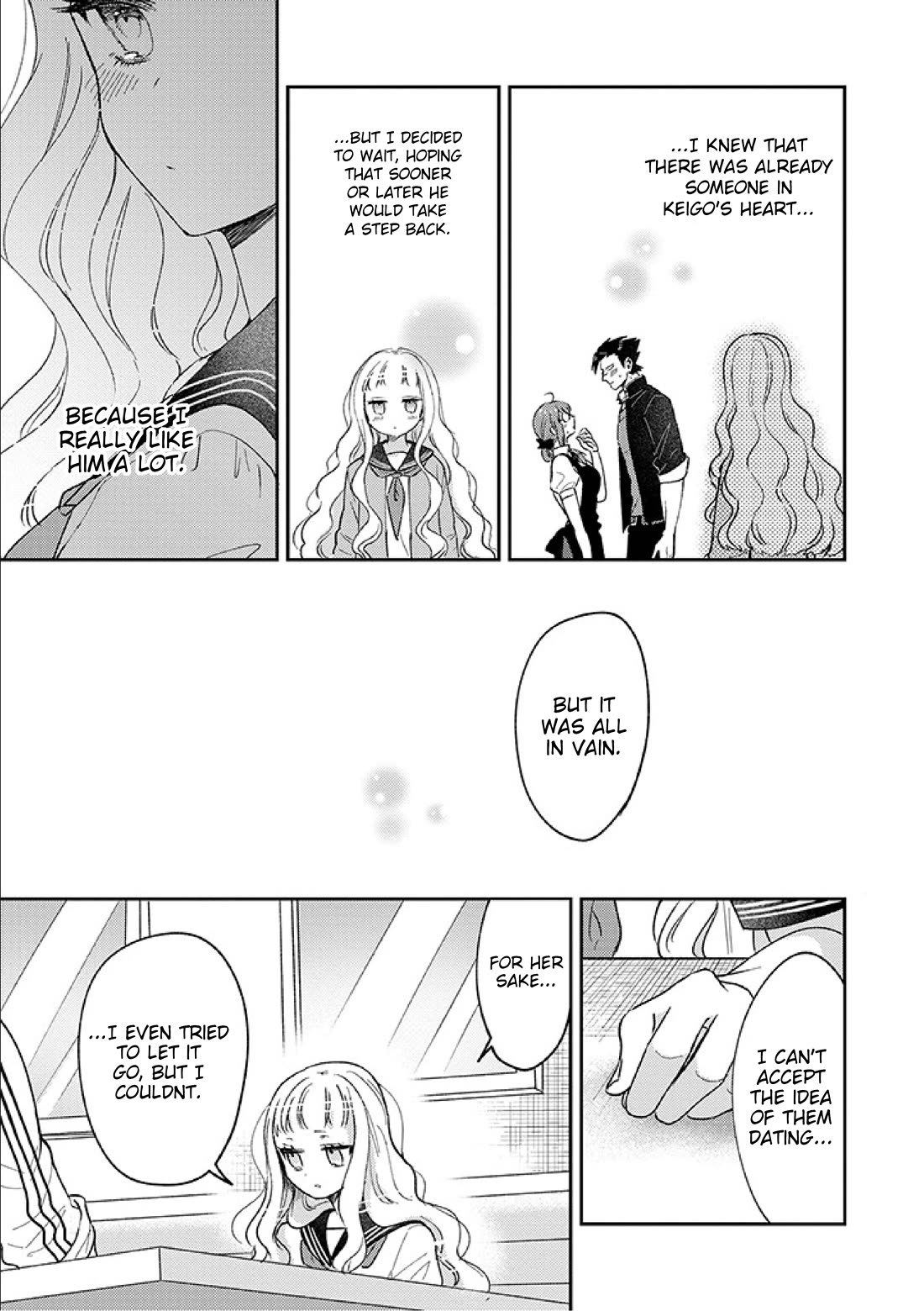 Scary Face High Schooler and Miss Plain Jane chapter 13 page 3