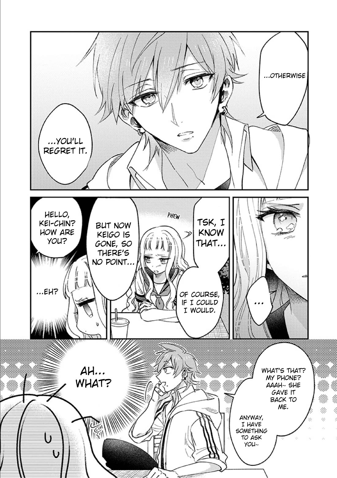 Scary Face High Schooler and Miss Plain Jane chapter 13 page 5