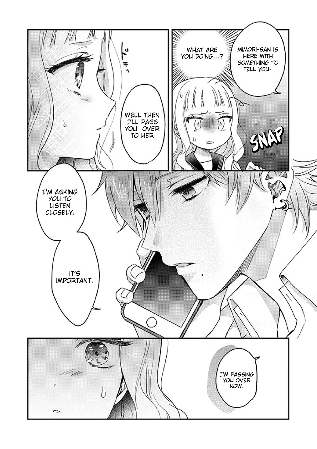 Scary Face High Schooler and Miss Plain Jane chapter 13 page 6