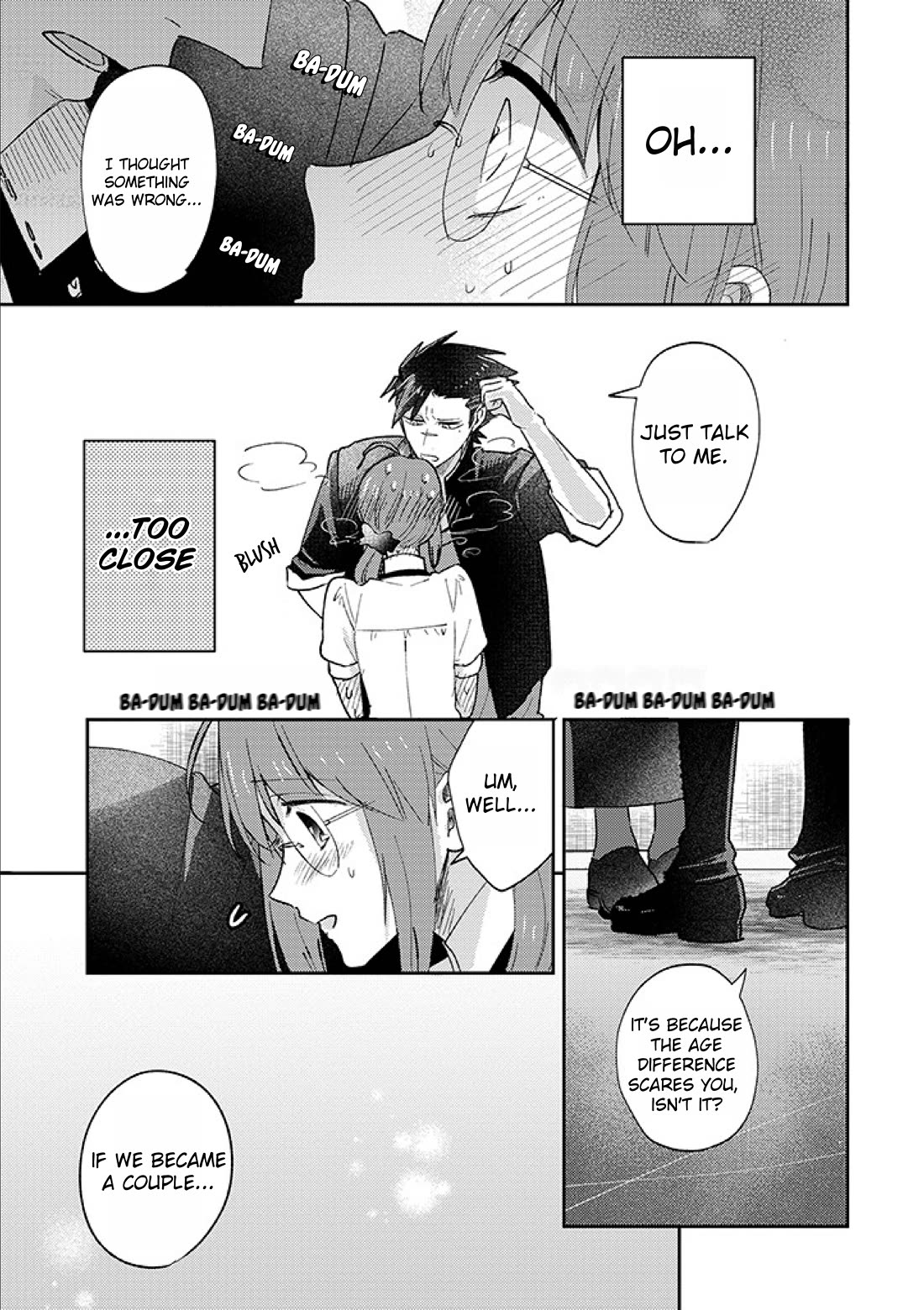 Scary Face High Schooler and Miss Plain Jane chapter 14 page 7