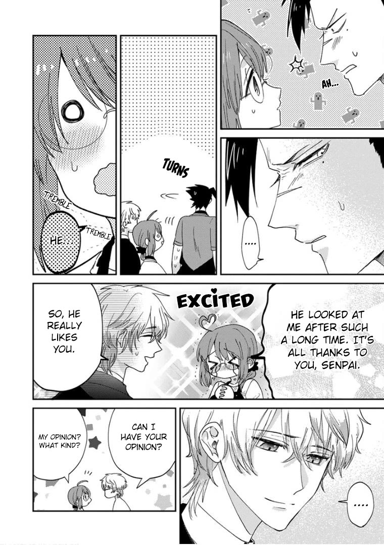 Scary Face High Schooler and Miss Plain Jane chapter 18 page 14