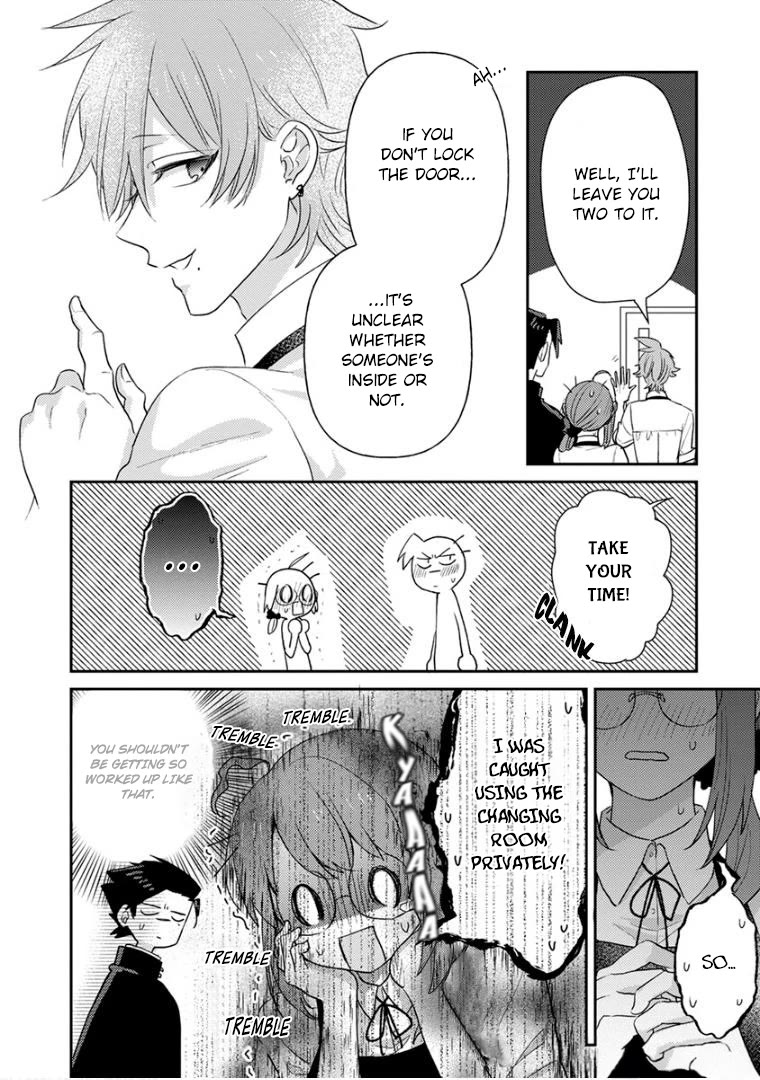 Scary Face High Schooler and Miss Plain Jane chapter 19.5 page 16