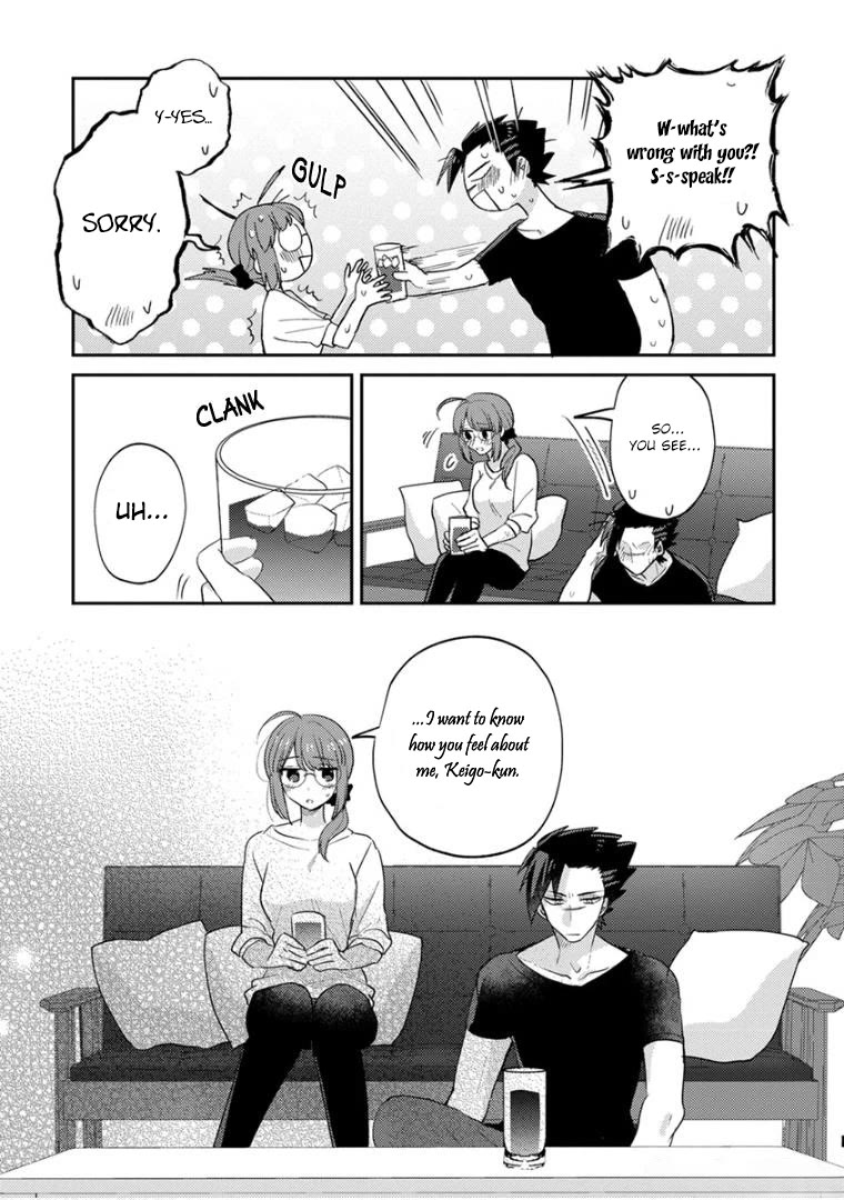 Scary Face High Schooler and Miss Plain Jane chapter 19 page 12