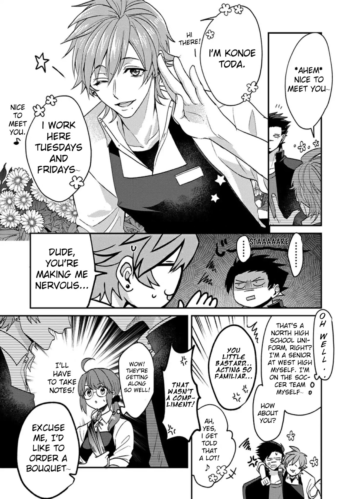 Scary Face High Schooler and Miss Plain Jane chapter 2 page 3