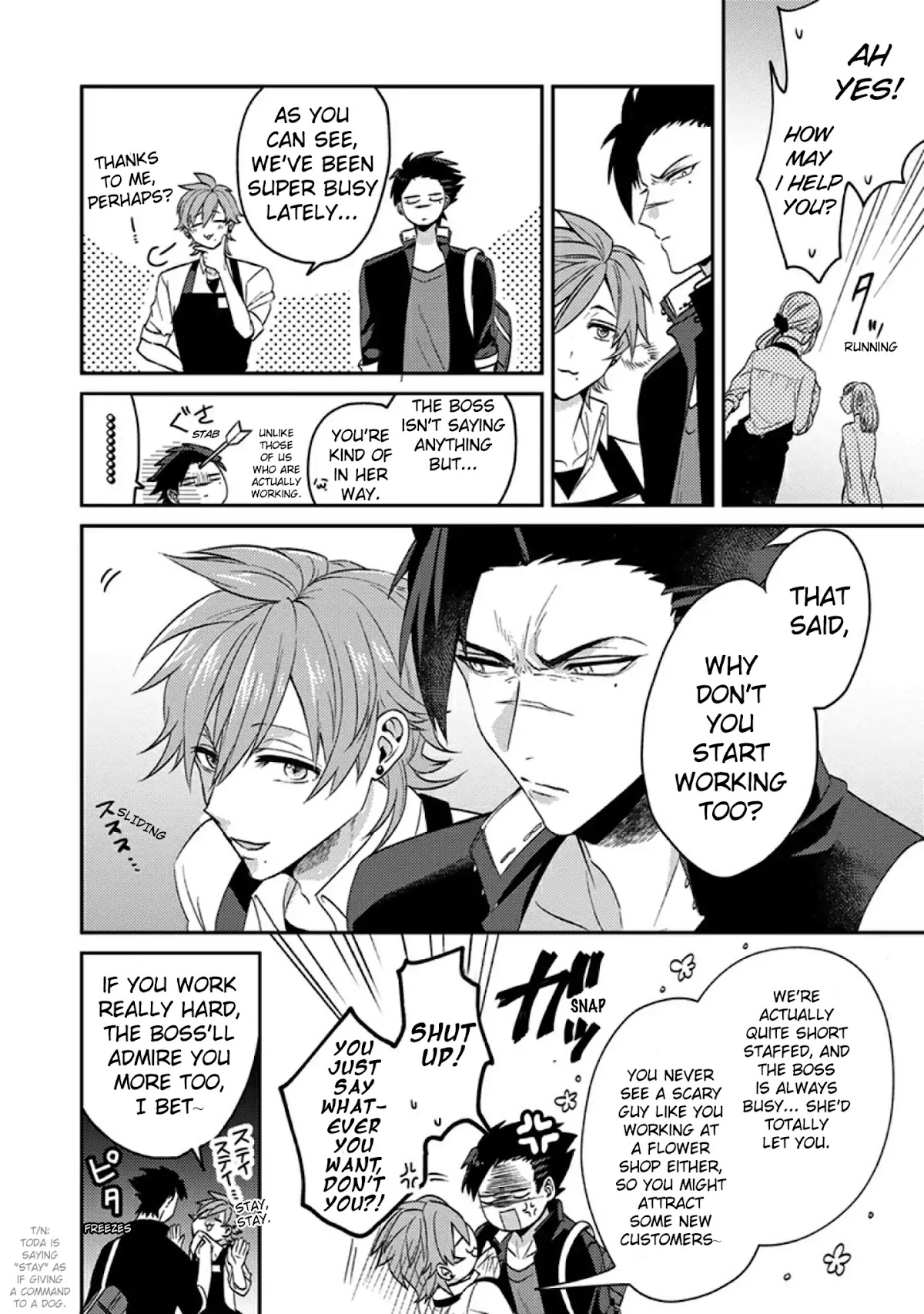 Scary Face High Schooler and Miss Plain Jane chapter 2 page 4