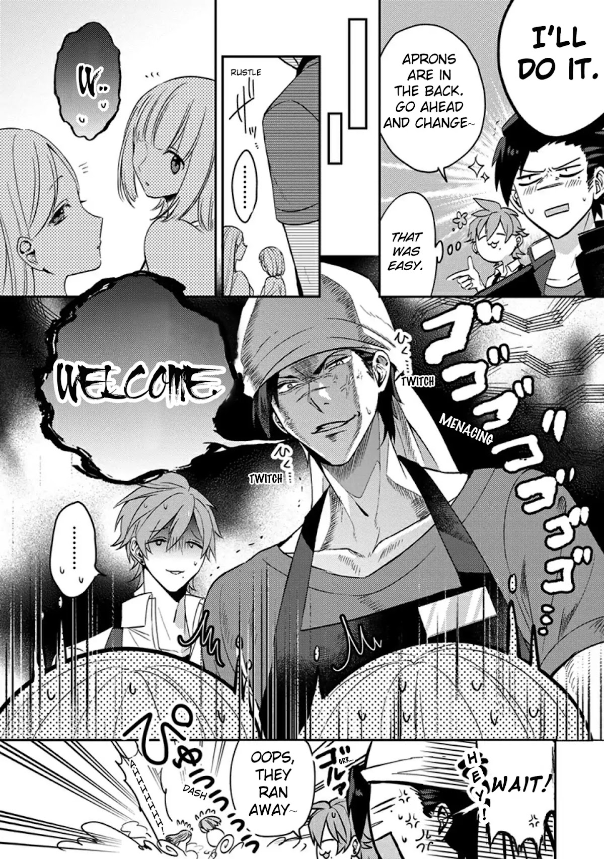 Scary Face High Schooler and Miss Plain Jane chapter 2 page 5