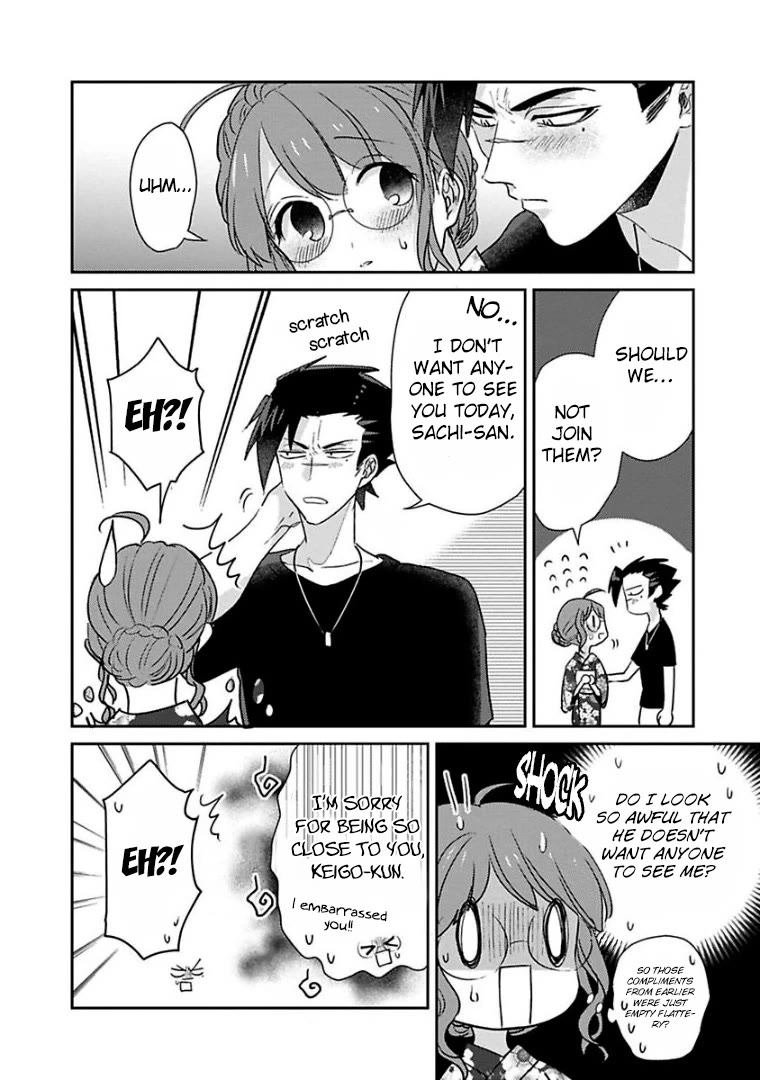 Scary Face High Schooler and Miss Plain Jane chapter 23 page 4