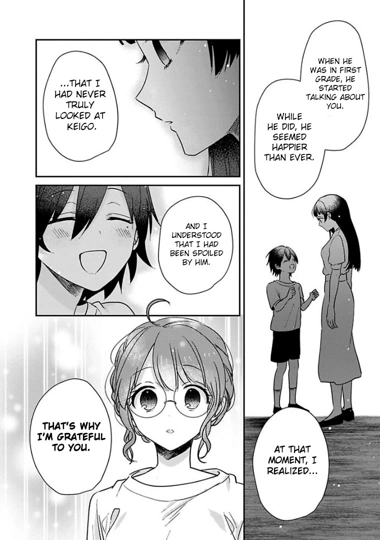 Scary Face High Schooler and Miss Plain Jane chapter 24 page 12