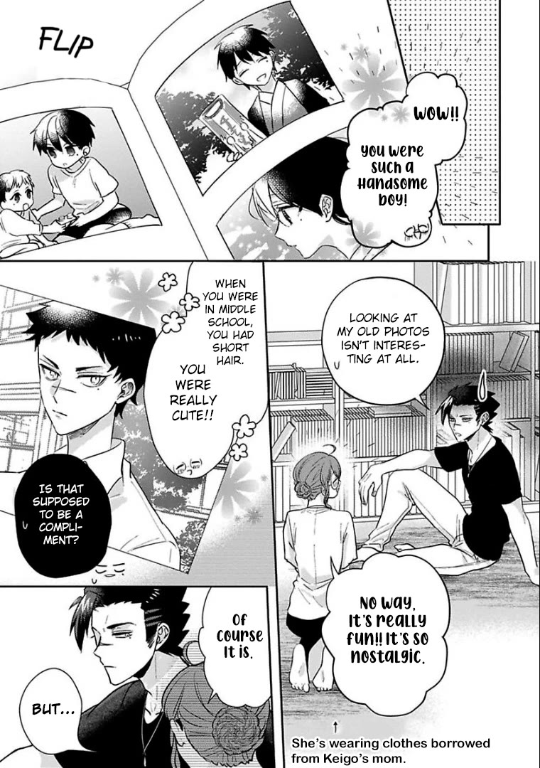 Scary Face High Schooler and Miss Plain Jane chapter 24 page 5