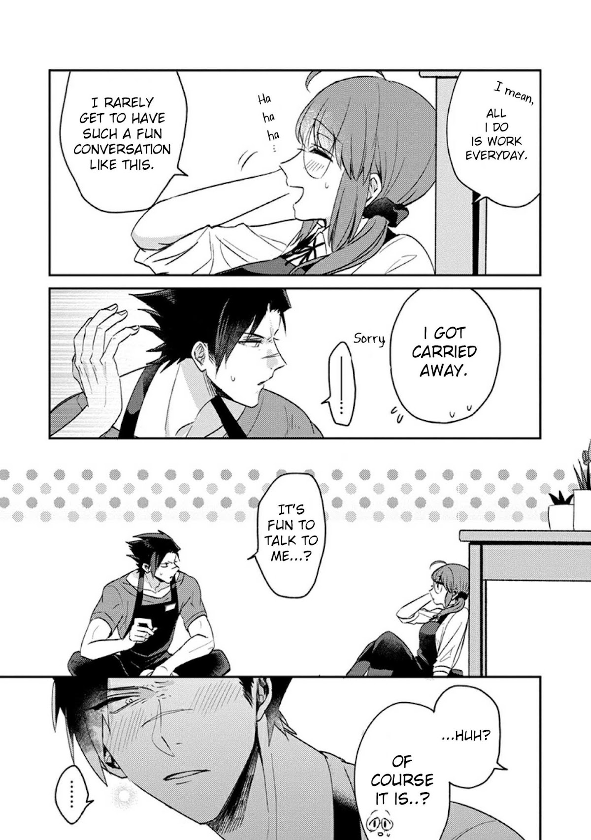 Scary Face High Schooler and Miss Plain Jane chapter 3 page 11