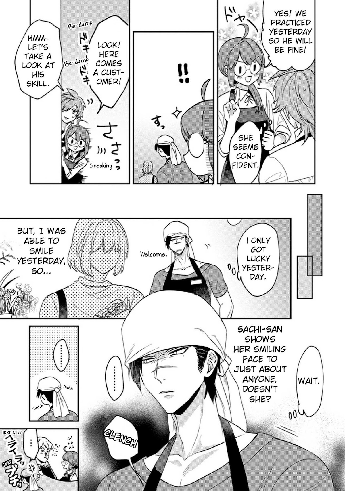 Scary Face High Schooler and Miss Plain Jane chapter 3 page 13